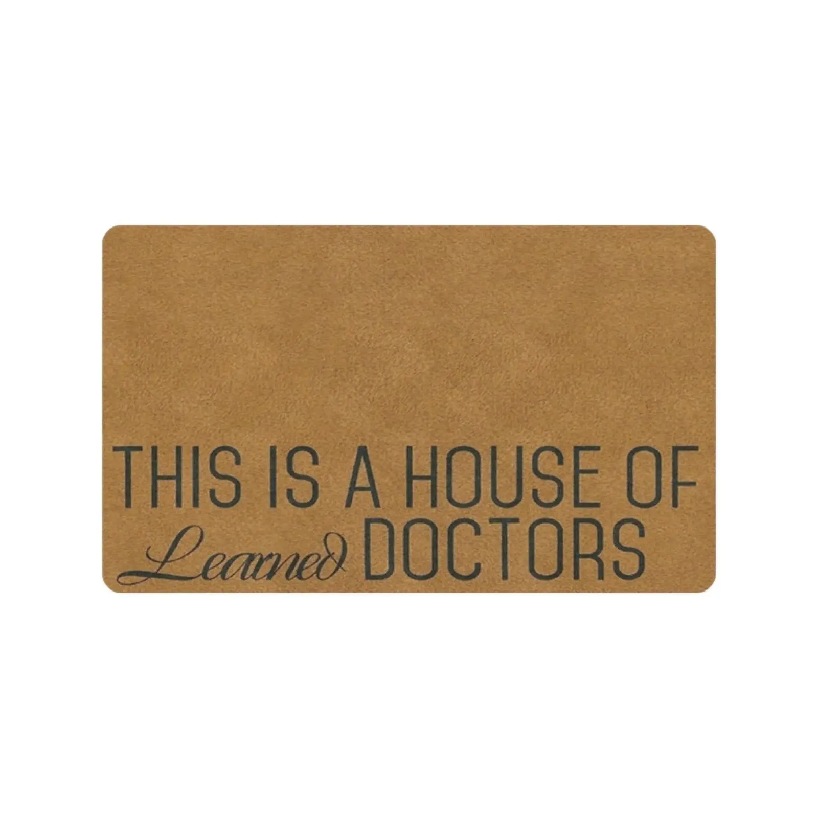 This Is A House Of Learned Doctors Doormat Step Brothers Movie Decor Housewarming Porch Rug  Entrance Door Floor Mat