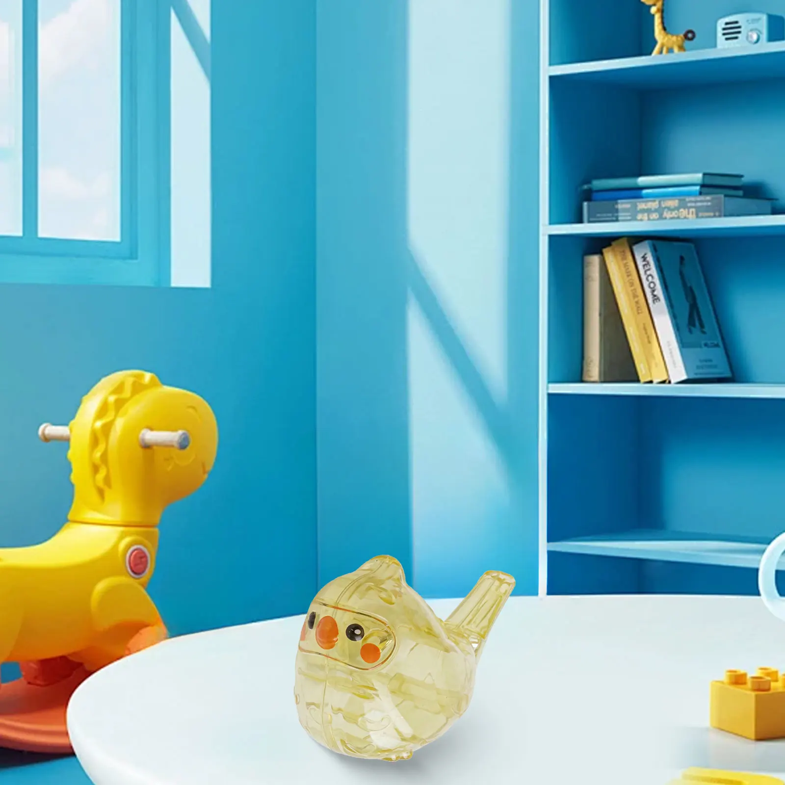 

Funny Bird Toy 8.5*5.5*5cm Bird Water Whistle Lovely Vibe Superior Durability Versatile Whistle For Gifts For Kids