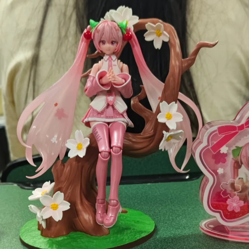 

В наличии: Оригинальная коллекционная сборная модель аниме-фигурки BLOKEES Miracle Cherry Blossom Future Hatsune Miku, игрушка-подарок