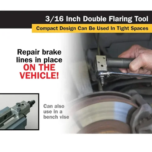 Imagen 2 del producto Juego de herramientas expansoras de tubo de aceite de freno de coche, accesorios de piezas de automóviles, reparación de automóviles, Outillage mecánico, mecánico, automóvil