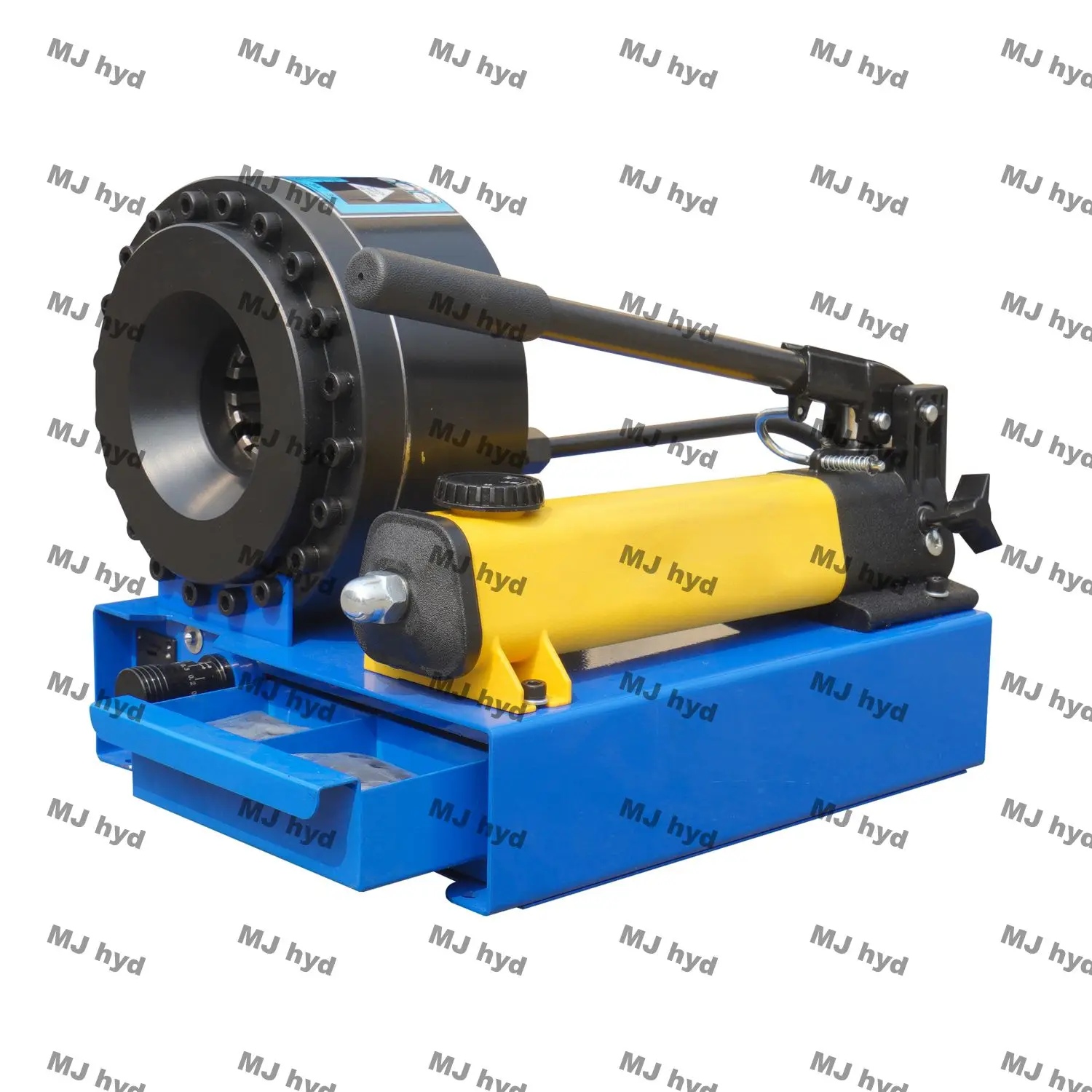 Manual Hand Press Machine Power Steering Wire Rope Mini Hose Crimping Machine up to 1'' 27mm