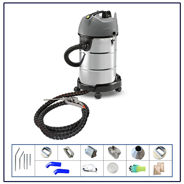 20L  Portable Auto Engine Walnut Sand Powder Blasting Car Carbon Cleaning Machine