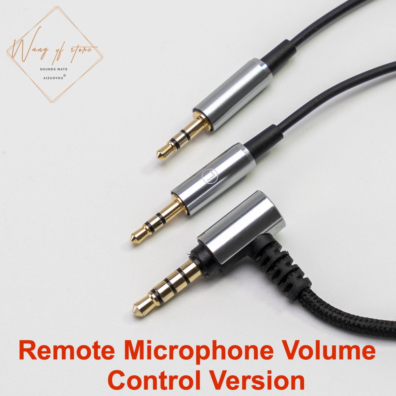 5N OFC Hifi Cable Wire Line For Xiaomi Xiao Mi Over Ear Headphone Headset All Smartphones Remote Control