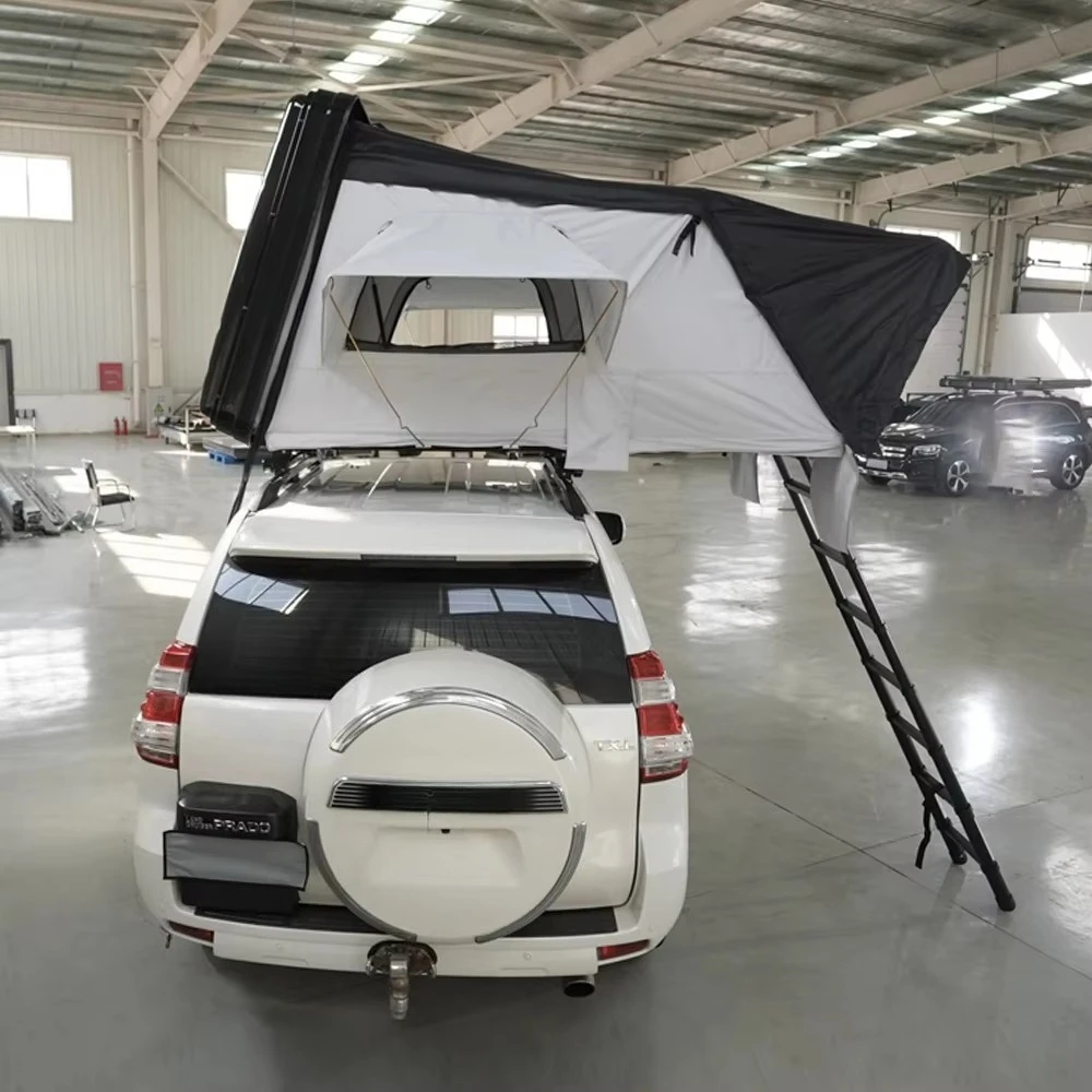 Barraca impermeável para acampamento ao ar livre isolada personalizada para 3-4 pessoas 4