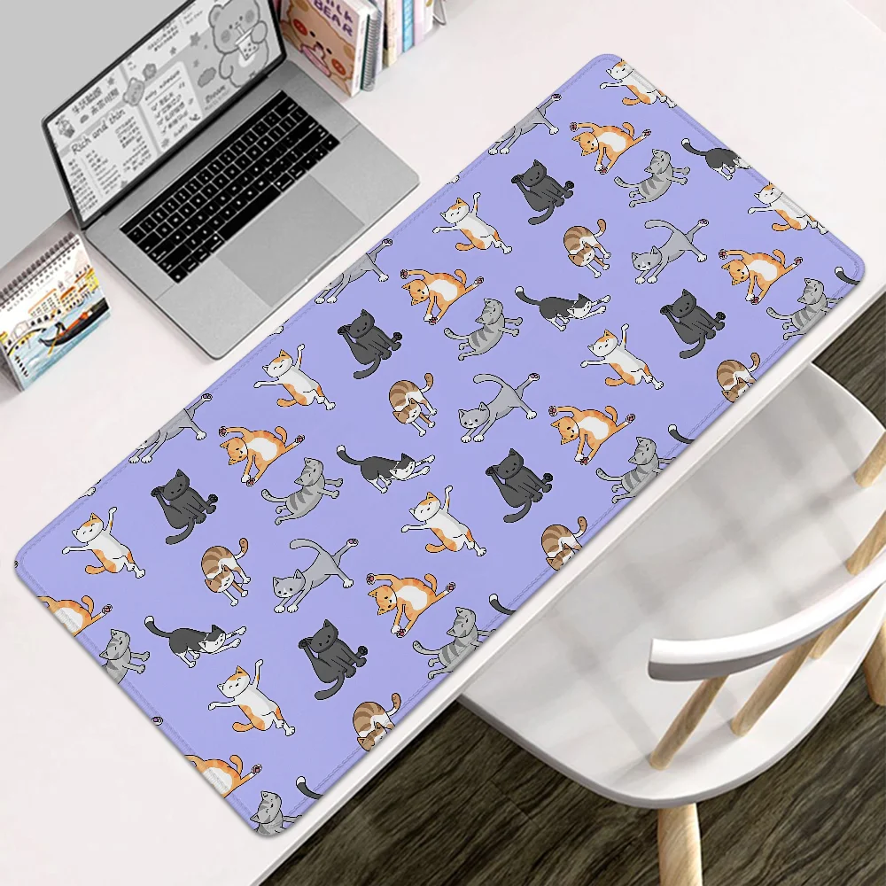 DIY Gaming Computer Mouse Pad, PC Gamer Desk Acessórios, Escritório Mousepad, Mat, XXL, 900x400, CATOS YOGA