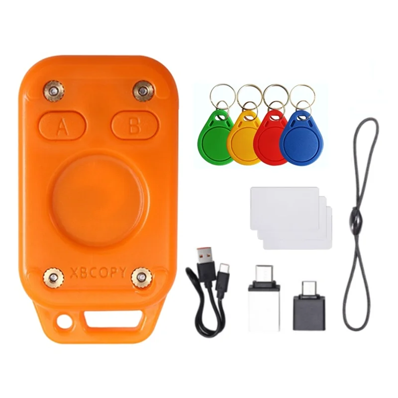 

【RECOMENDAR】Restart Chameleon V2.0 RFID-эмулятор 125 кГц 13,56 МГц считыватель 4UID брелок + 3CUID белая карта Chameleon Ultra Duplicato