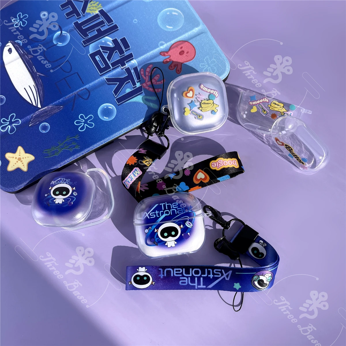 Custodia per Samsung Buds 3 Pro jin jimin jHope Samsung Buds2 pro Cover Rm V Buds FE Buds Live Custodia protettiva morbida antiurto portatile