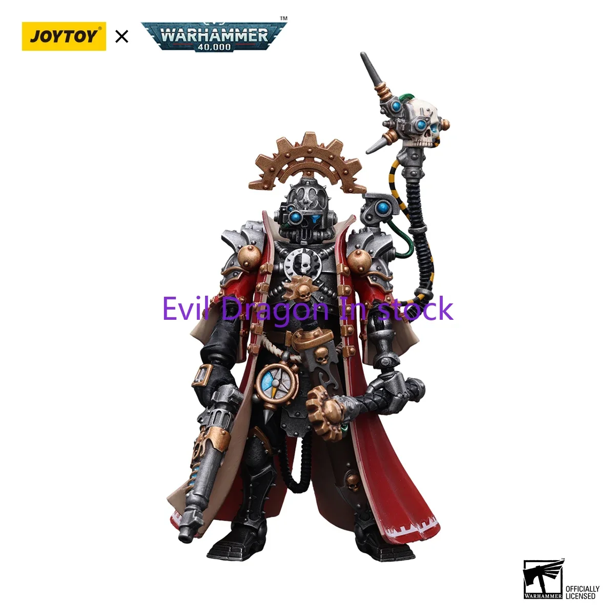 In Stock JOYTOY Warhammer 40k 1/18 Action Figures Anime 10.8cm Adeptus Mechanicus Skitarii Ranger Alpha Collection Model Toys