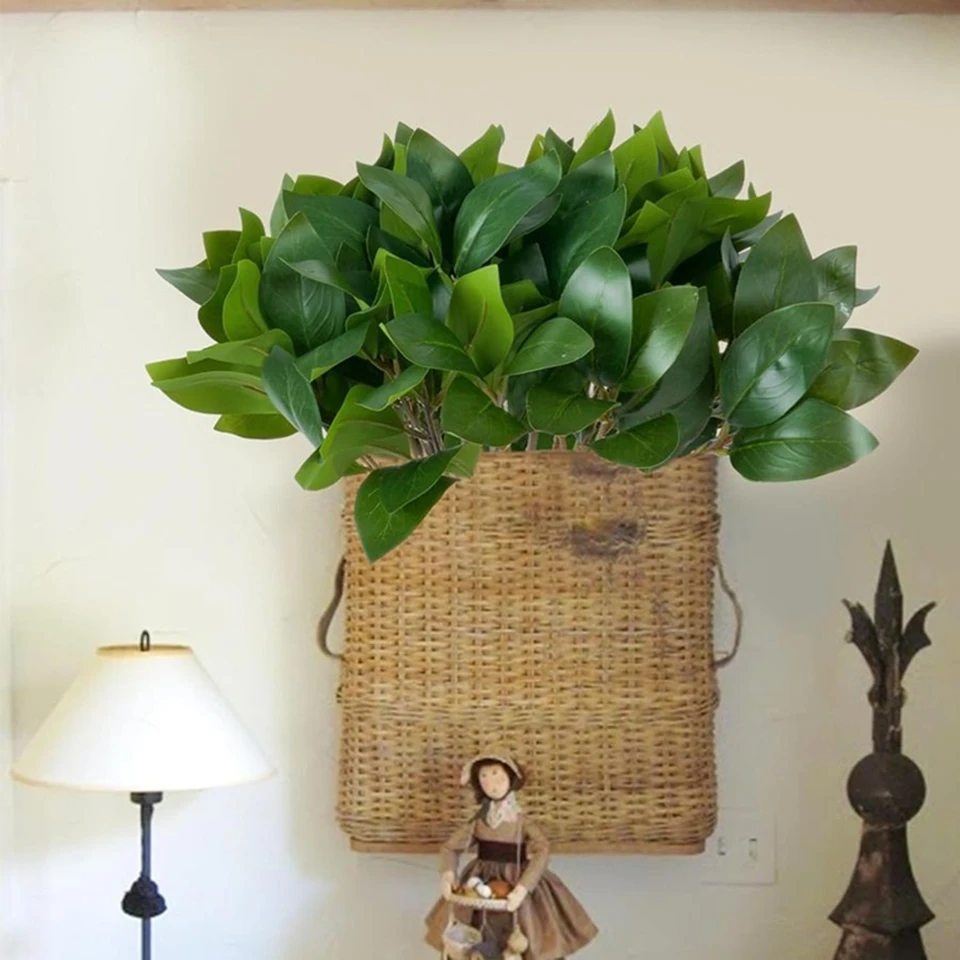 

Artificial Flowers Plants Leaf Wedding Home Table Festival Decorating Items Bridal Bouquets For Garden Courtyard Accessories DIY