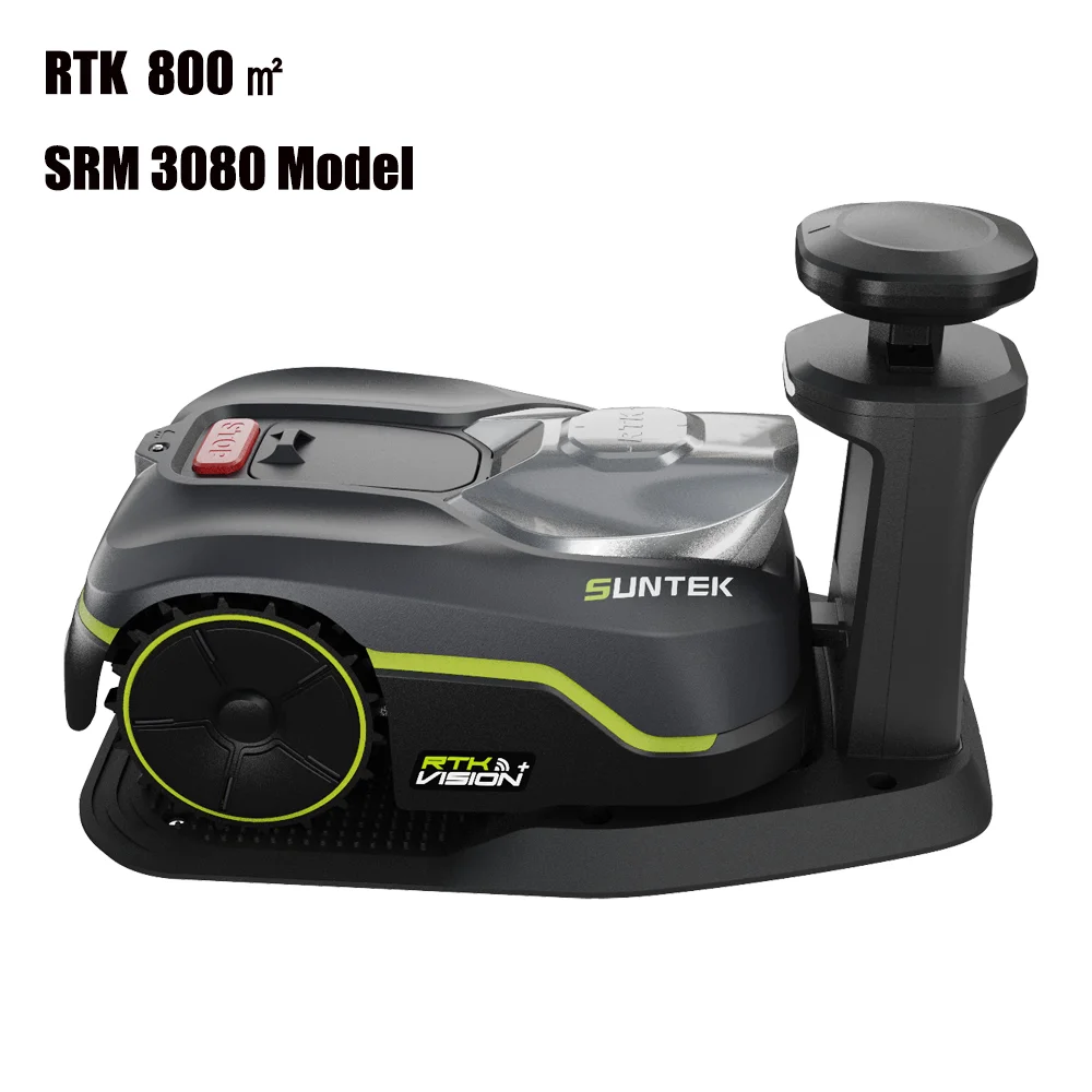 

Suntek RTK Robot Lawn Mower 800㎡ Waterproof AI Obstacle Avoidance APP Control Automatic Battery Garden Grass Cutting Lawn Mower