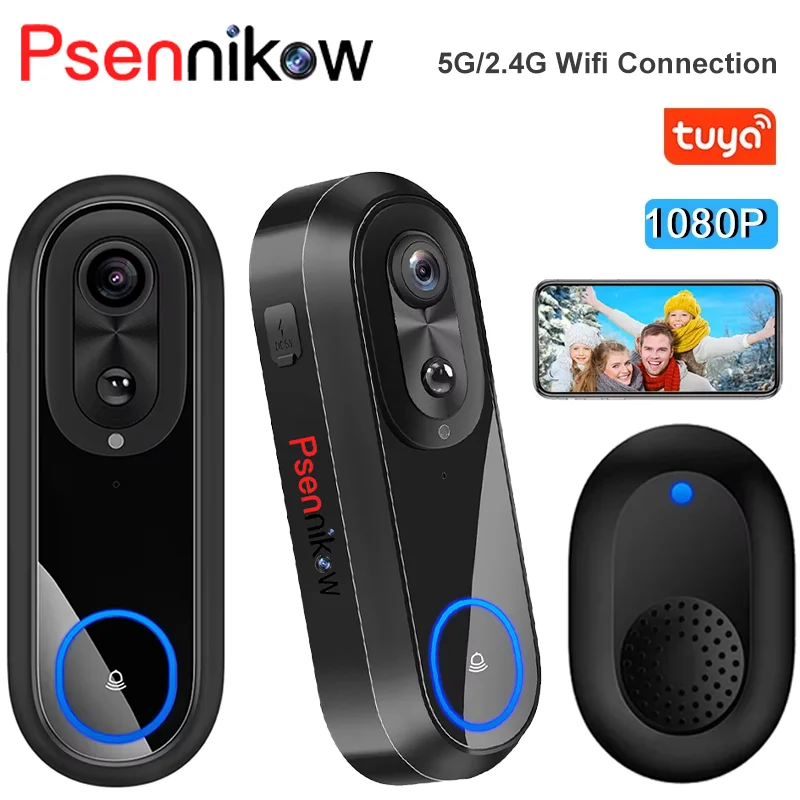 videoportero-wifi-1080p-5g-24g-inalambrico-con-camara-inteligente-tuya-app-intercomunicador-impermeable-ip65-y-bateria-de-7000mah