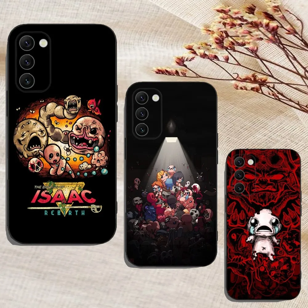 

The B-Binding I-Isaac Fanart Phone Case For Samsung Galaxy A13,A21s,A22,A31,A32,A52,A53,A71,A80,A91 Soft Black Cover
