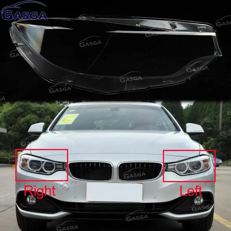 

Headlamp Lens Cover Glass For BMW M4 4 Series F32 F33 F36 F82 2013 2014 2015 2016 Headlights Glass Lamp Shell Lampshade