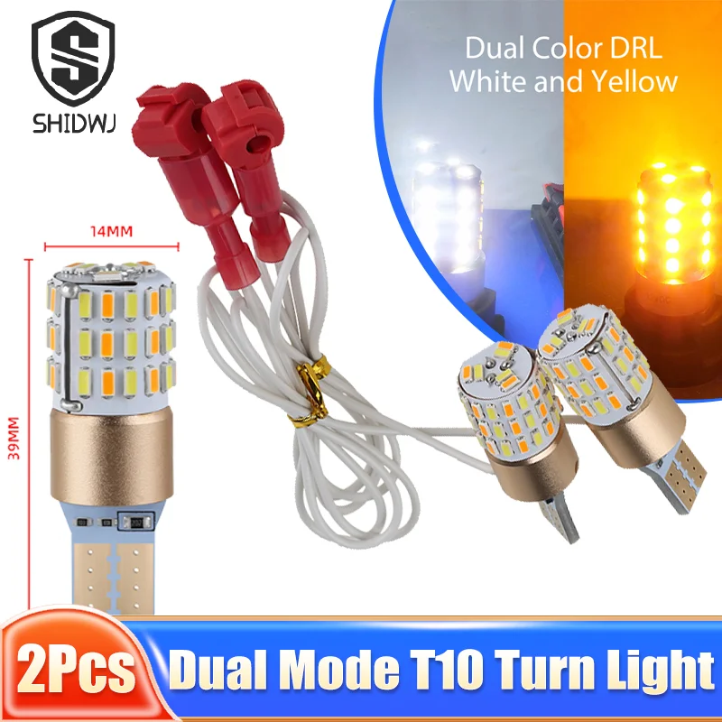 1Pcs Car Led Dual M…