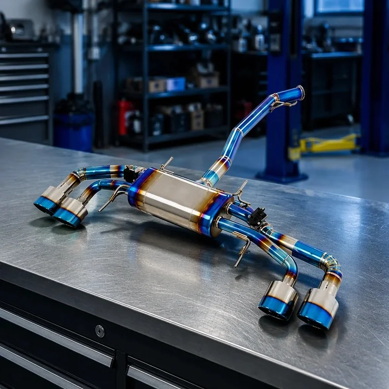 High Performance Car Titanium Valvetronic Mid Pipe Catback Exhaust System Muffler Custom for Nissan GTR R35 3.8T