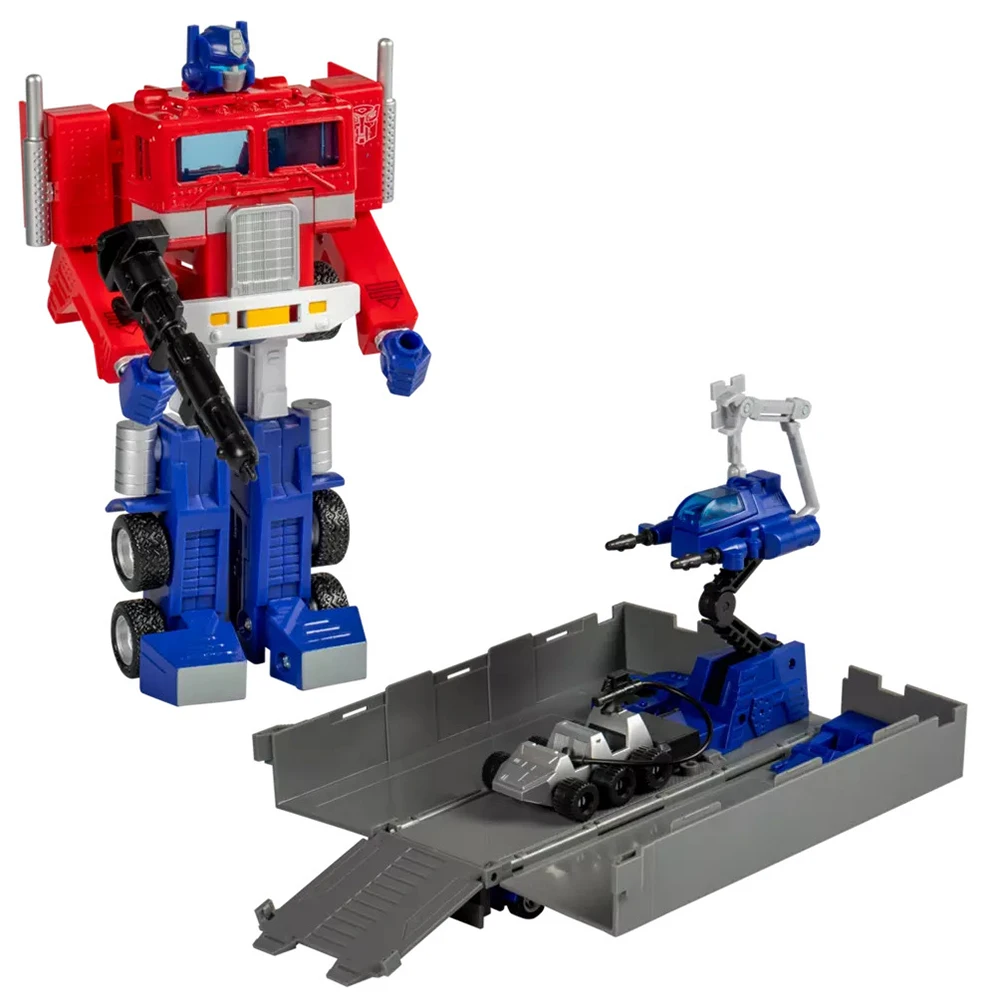 Hasbro Transformers-figura de acción Retro Autobot Commander G1 Optimus Prime, juguete coleccionable de 15,8 cm, 40 años