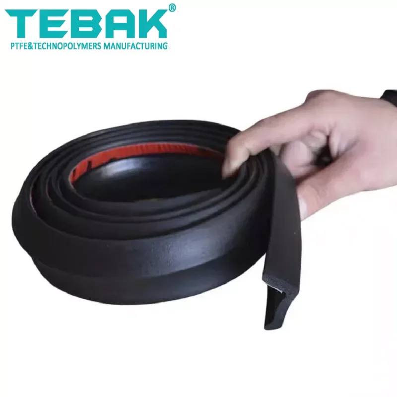 3/5M Garage Door Bottom Sealing Strip Multifunctional Household Edge Replacement Convenient Dustproof Waterproof Rubber Strip