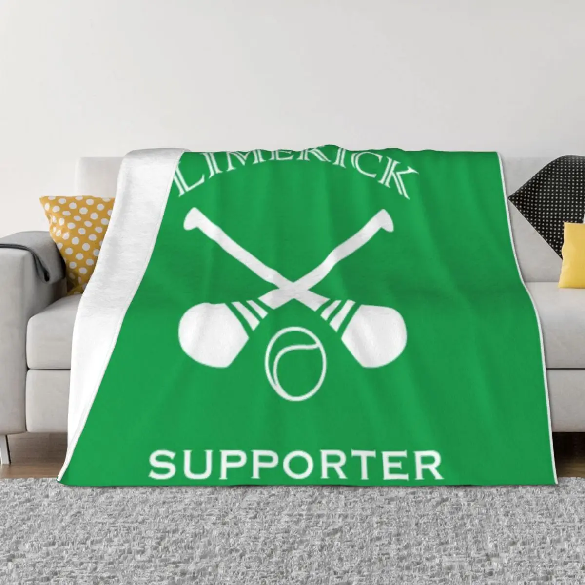 ليمريك هيرلينج داعم رمي بطانية أرائك عصرية مرجحة لبطانيات الأطفال