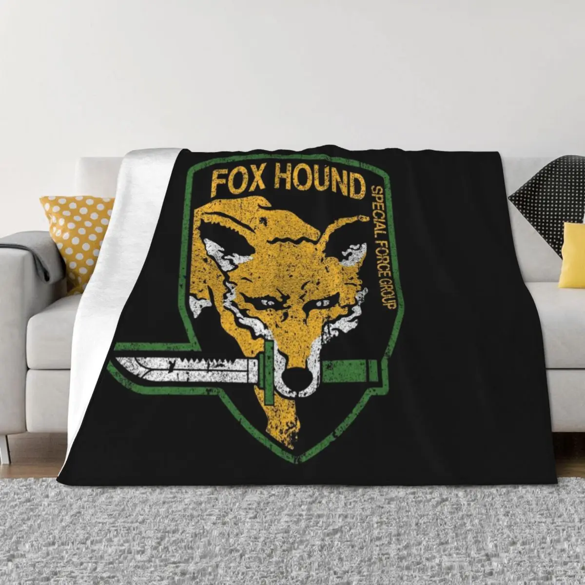 

Foxhound Throw Blanket warm winter Bed covers sofa bed Plaid Blankets