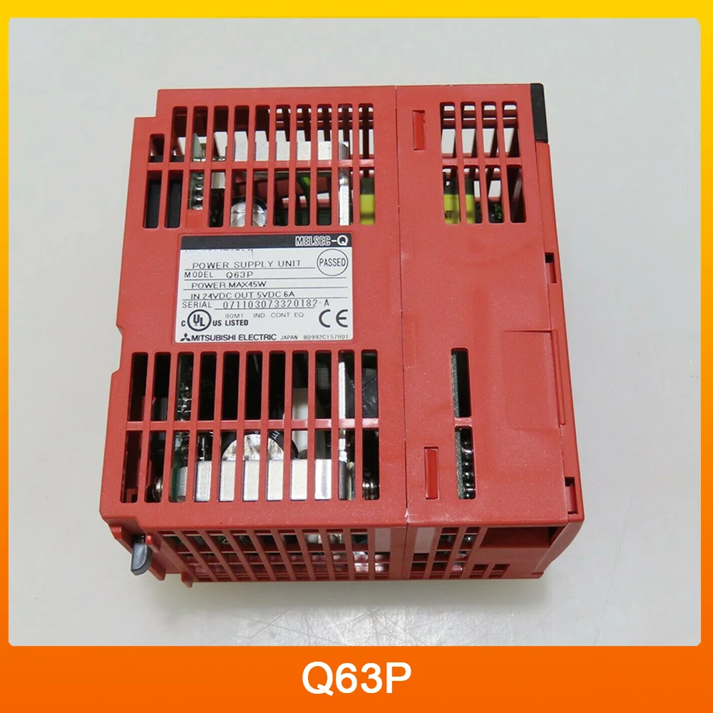 For Mitsubishi Q Series Q63P PLC Power Module INPUT 5VDC 6A 24VDC 45W