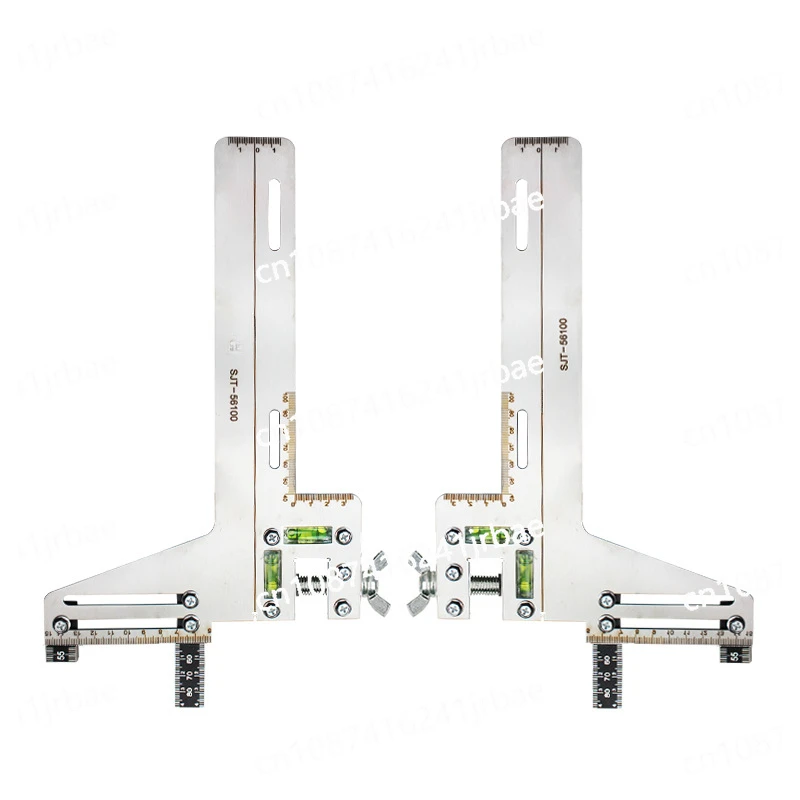 

1set elevator rail gauge guide ruler elevator Guideway positioning ruler