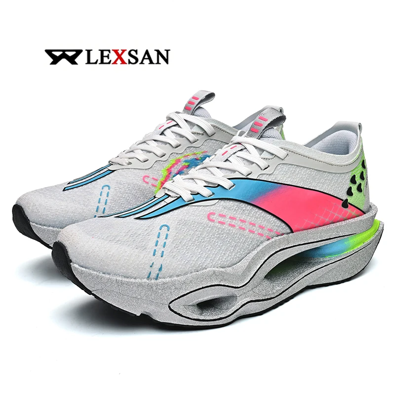 

Men's Athletic Basketball Sneakers Breathable Cushioning Non-Slip Wearable Gym Training Running Shoes for Men And Women