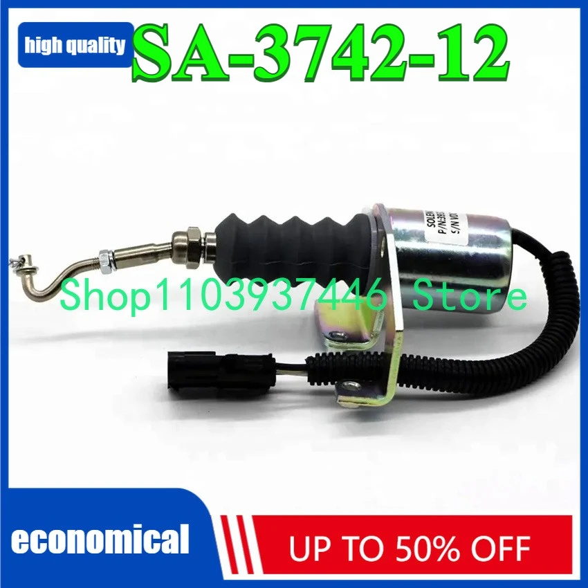 SA-3742-12 Fuel Stop Shut Off Solenoid Valve for RSV Engine 3932017
