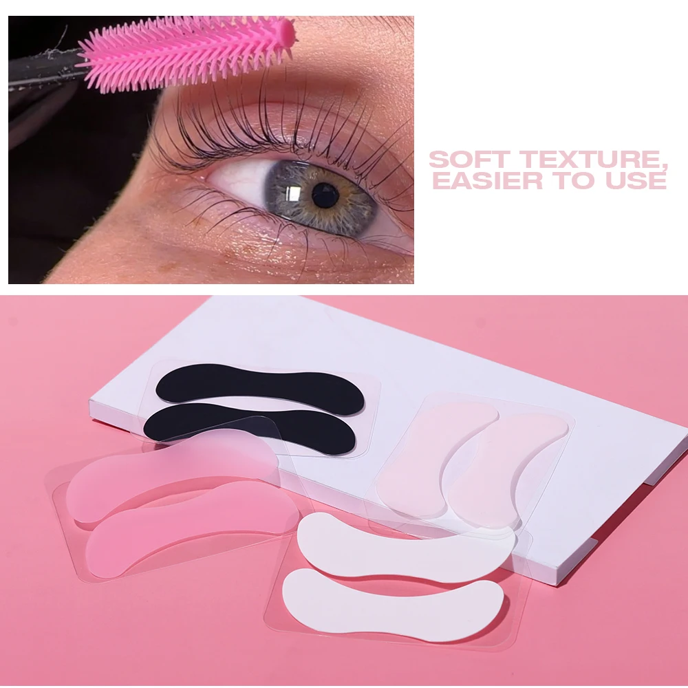 Under Eye Patches for Lash Lift and Eyelash Extension - Durable Gel Pads to Separate Upper & Lower Lashes, Eyelash Mask Cover