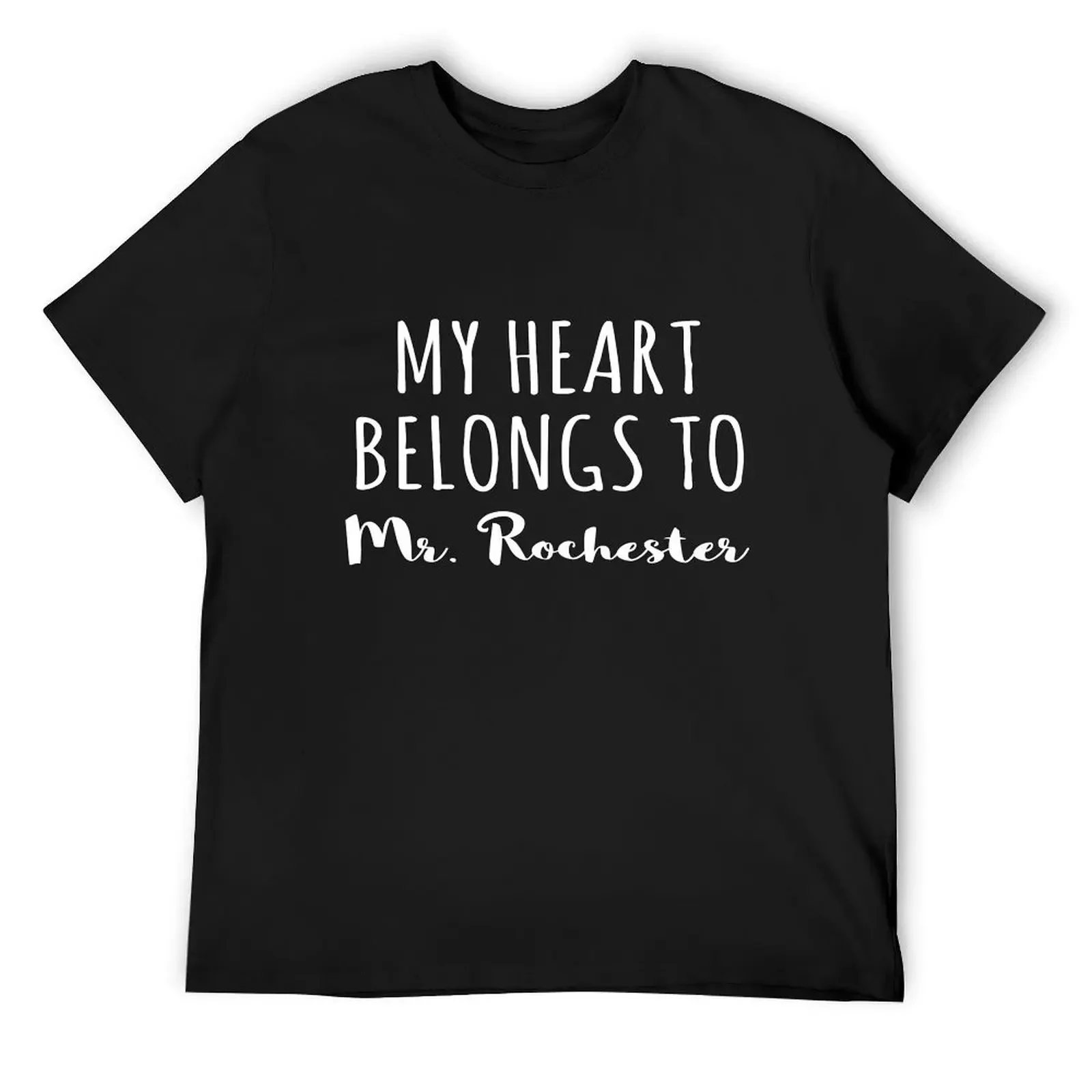 

My Heart Belongs to Mr Rochester Jane Eyre Bronte Shirt T-Shirt cheap stuff new edition graphic t shirts outfits for men