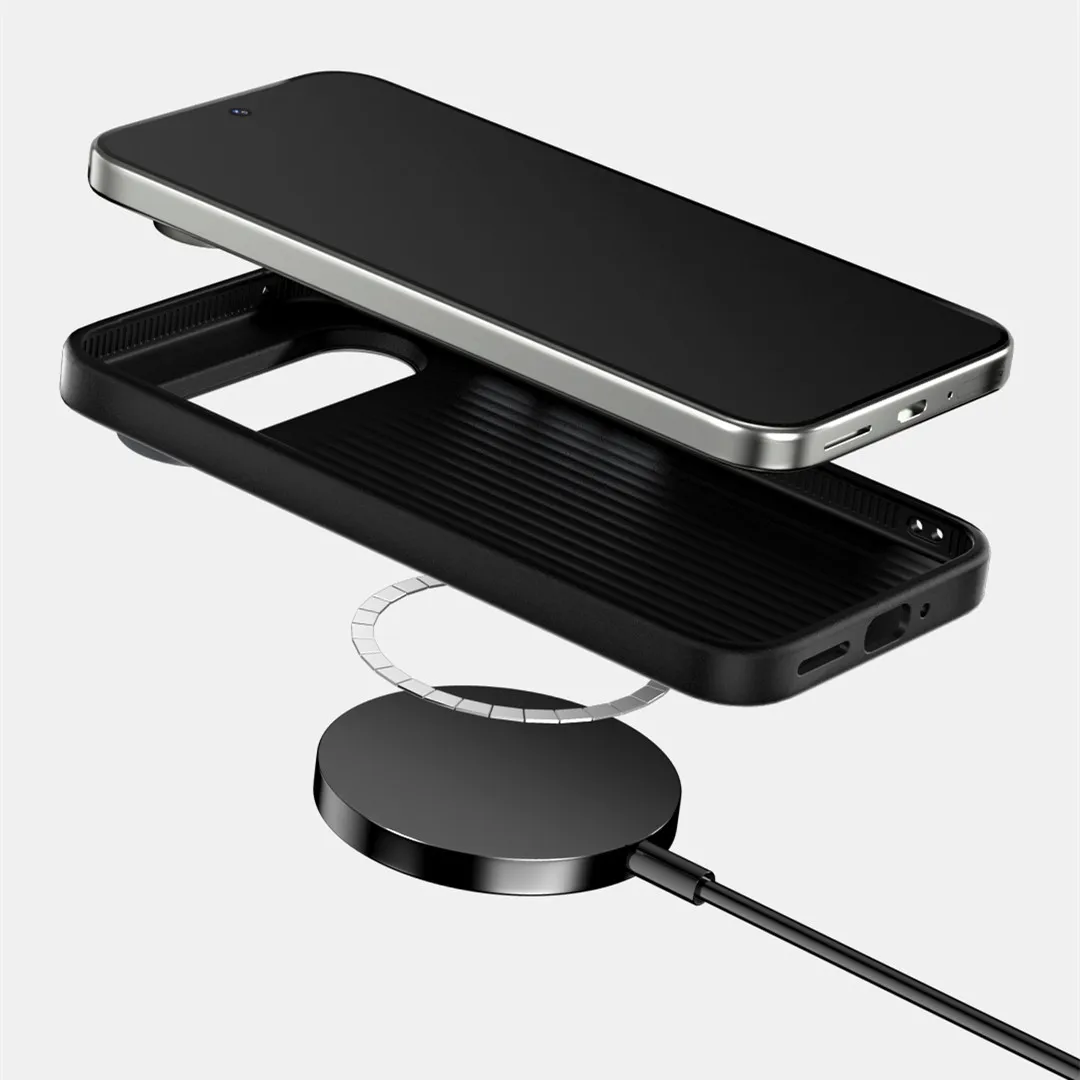 Matte Magsafe Great Wall Deer Grain Soft TPU Frame Case for Google Pixel 9 Pro XL Sunset Soldier Magnetic PC Armor Back Cover