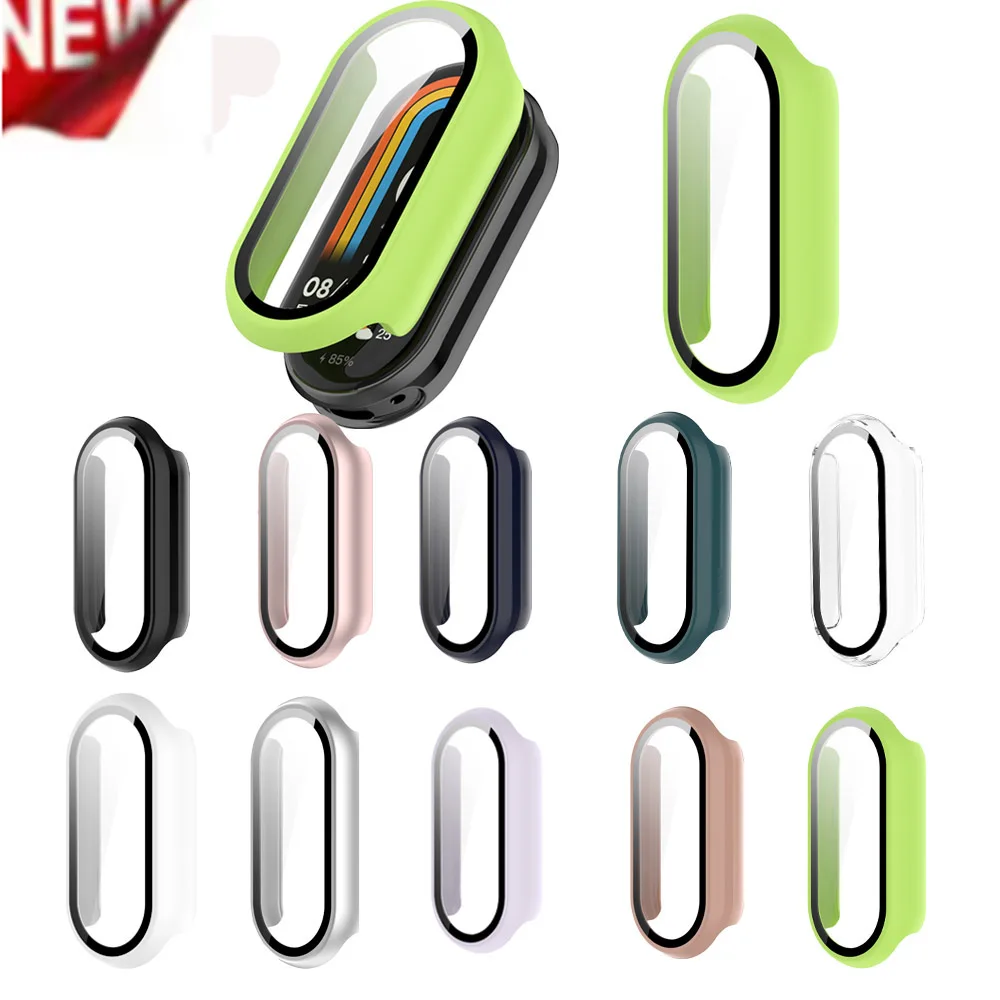 For Xiaomi Mi Band 10 Anti-scratch Protective Cover All-around PC Screen Protector Bumper For Mi Band 10FNC Accessories view 2