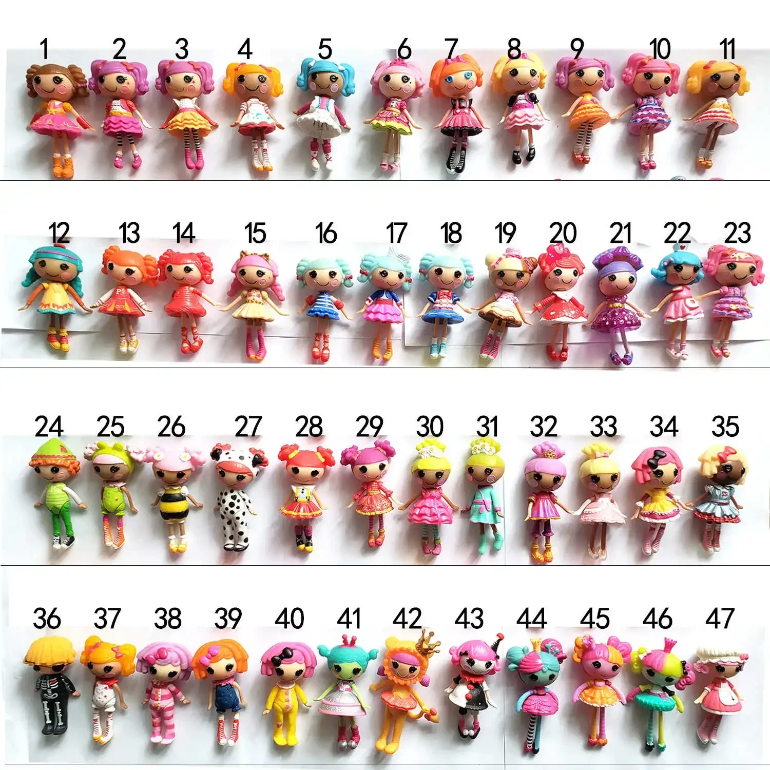 8cm doll New Lalaloopsy Mini Lala Princess Doll Figure Dolls For Girls Kids Toys Mini Dolls For Girl\'s Toy Children Gifts