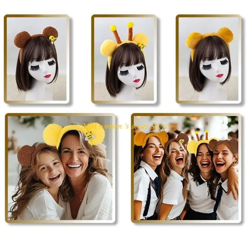 Q39C Halloween Bear Costumes for Kids Toddlers Animal Costume Cosplay Accessories