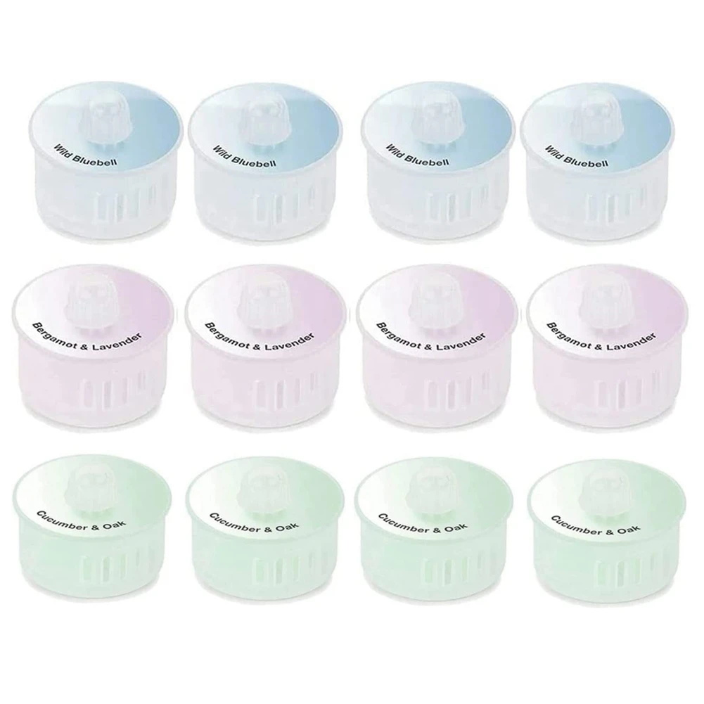 A02V-12Pack Fragrance Capsules Air Freshener for ECOVACS Deebot T9 T9 MAX T9 Power T9 AIVI Accessories