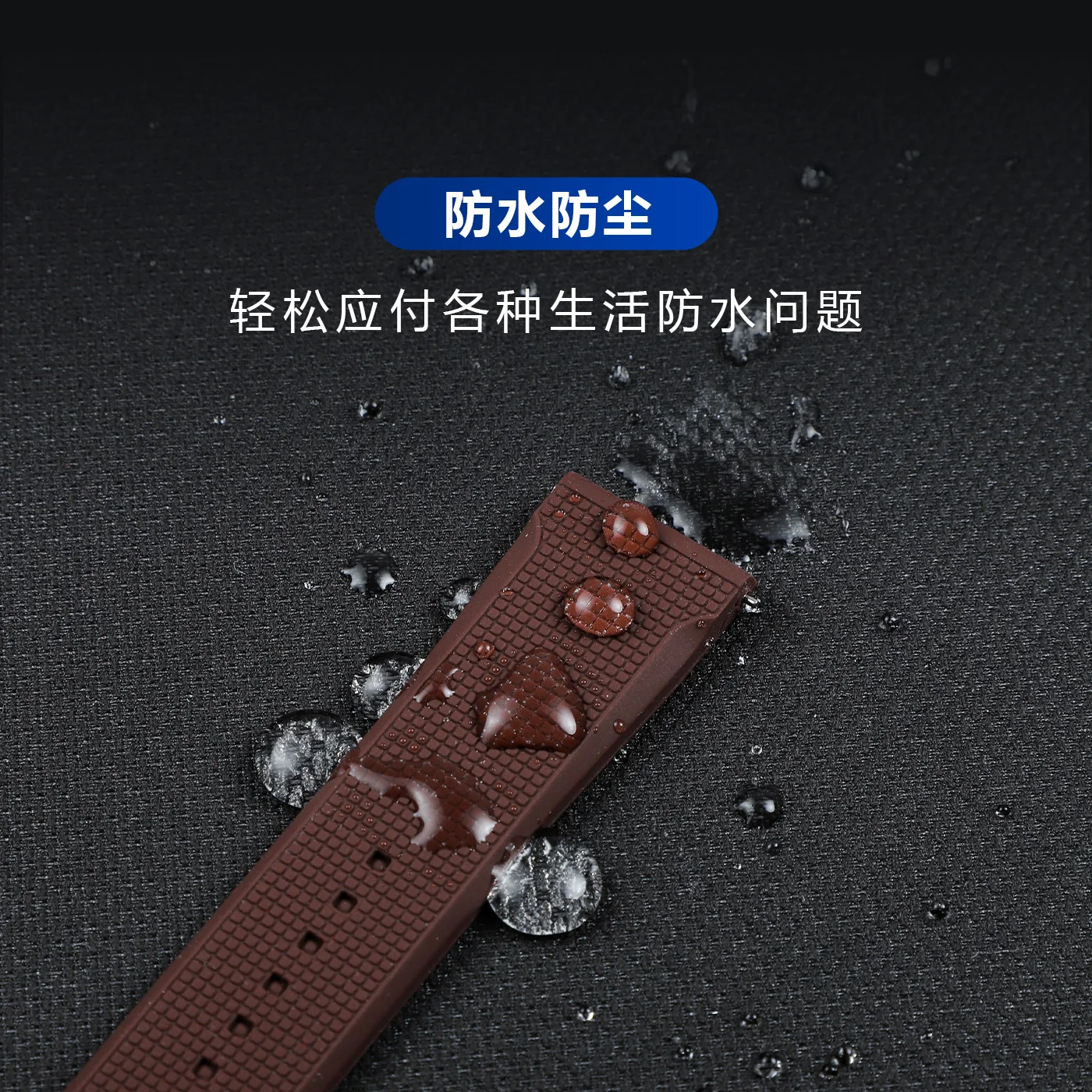 FKM Quick Release Fluorkautschuk-Uhrenarmband für Huawei Tissot T125617 T122 Longin-Armband 20 mm 21 mm 22 mm 24 mm Armbanduhrenarmband