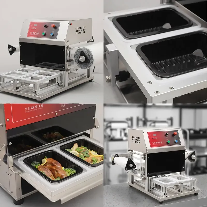 for Youxuan Tray Container Gas Sealing Machine Manufacturer Food Container Sealing Equipment Automatic Packaging Device