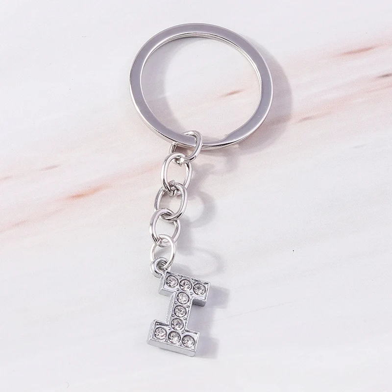 Niedliche Kristall-Schlüsselanhänger mit 26 Buchstaben A-Z als Auto-Schlüsselanhänger, Souvenir-Geschenke für Frauen und Männer, Handtaschenanhänger, Schlüsselringe, DIY-Zubehör – Detail 13