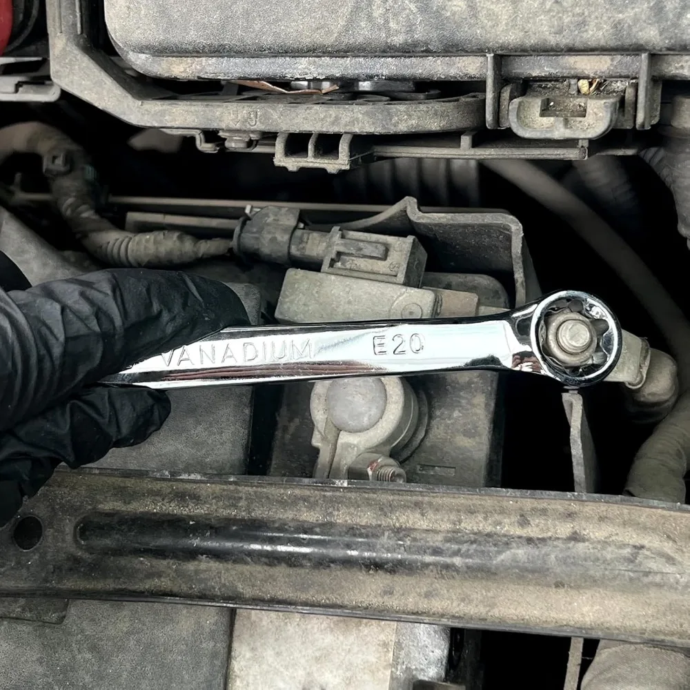 4 قطعة E-Torx مجموعة مفاتيح الربط صندوق مزدوج نهاية ستار وجع مجموعة ، CR-V الصلب E-حلقة المفك مجموعة E6 E8 E10 E12 E14 E18 E20 E24 اضافية طويلة Ca #2