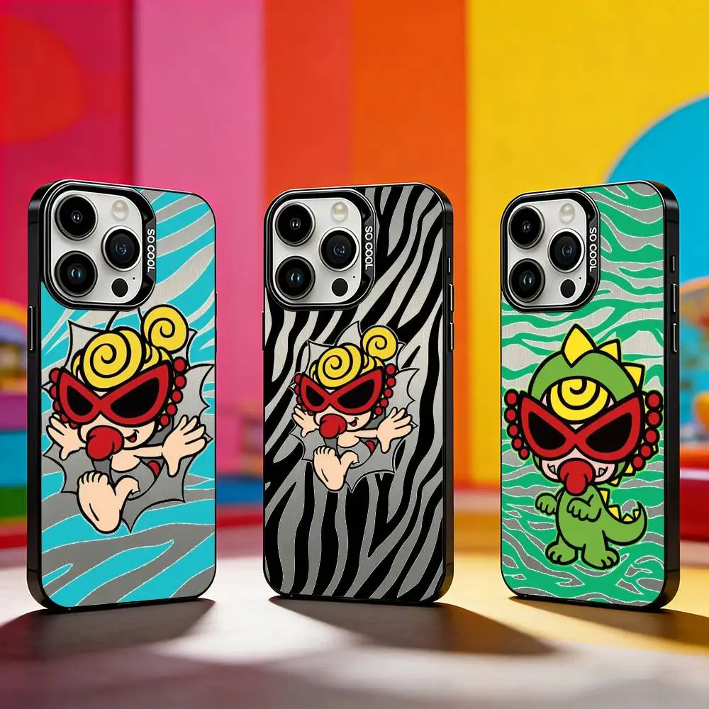 

H-Hysteric COLORFUL M-Mini Phone Case For iPhone 17,16,15,14,13,12,11 Plus,Pro Max,XS,Colored silver phone case