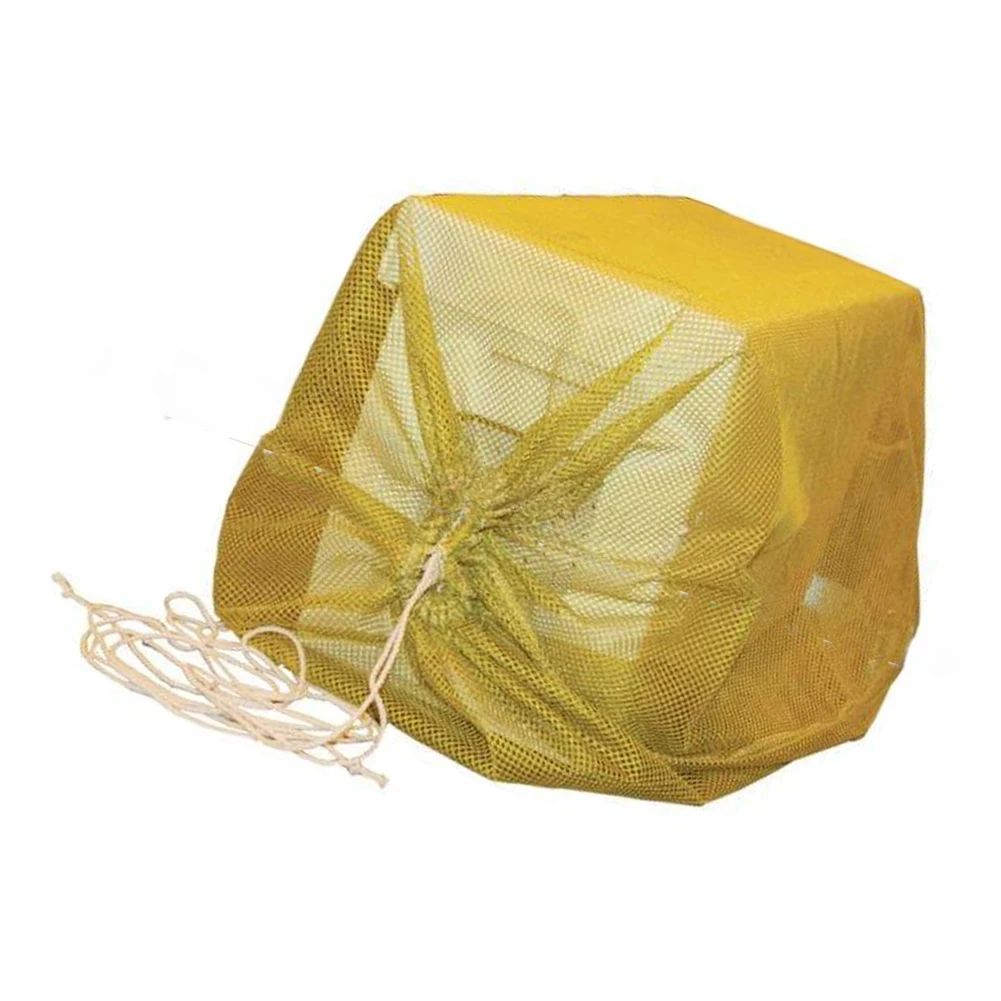 Reusable Mesh Transport Bag for Beekeepers Moving Bee Packages Between Locations with Secure Drawstring and Reinforced Seams