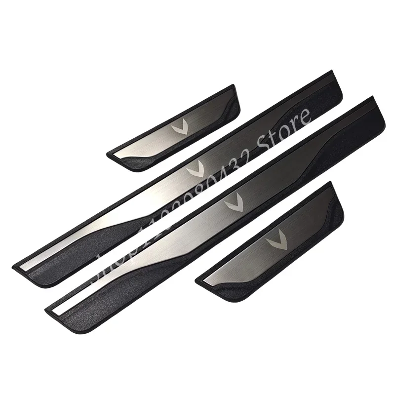 For CHANGAN CS75PLUS CS55 CS35PLUS Accessory 2020-2024 Stainless Carbon Car Door Sill Scuff Plate Guard Protector Cover Styling