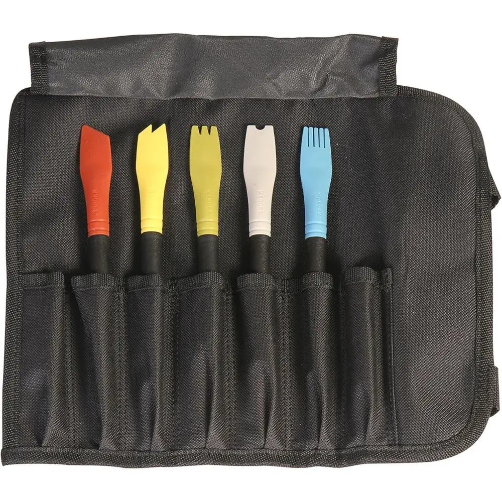 

Silicone Plating Brush Set- 5 Brushes and a Carrying Case