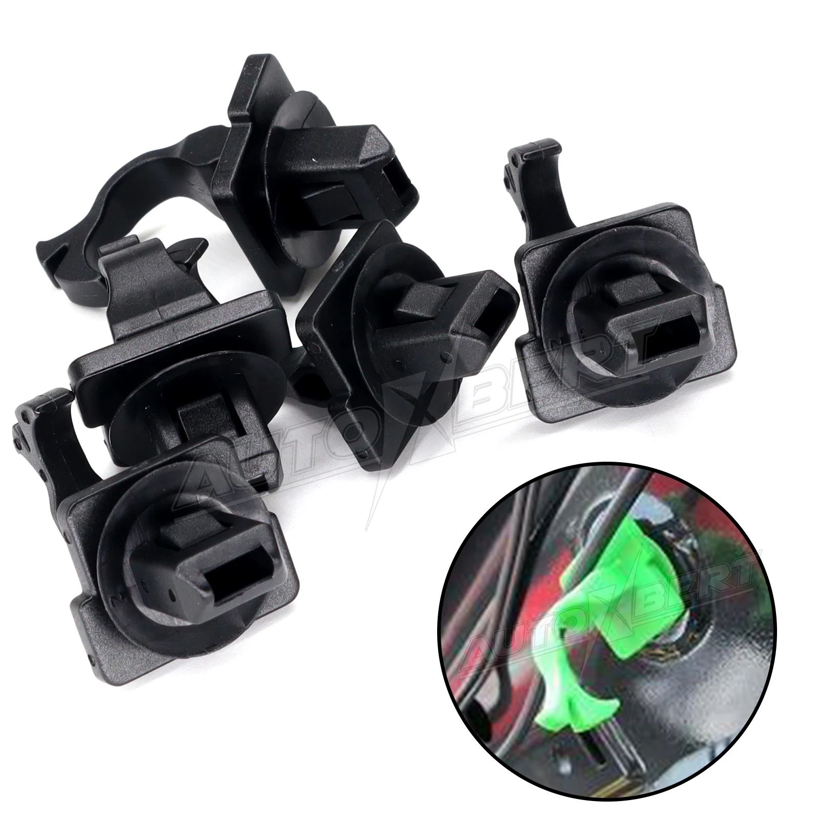 5X For Nissan X-Trail Rogue T32 Pathfinder R52 370Z Z34 Qashqai J11 Windshield Windscreen Pillar Clip A Pillar Trim Clamps Clips