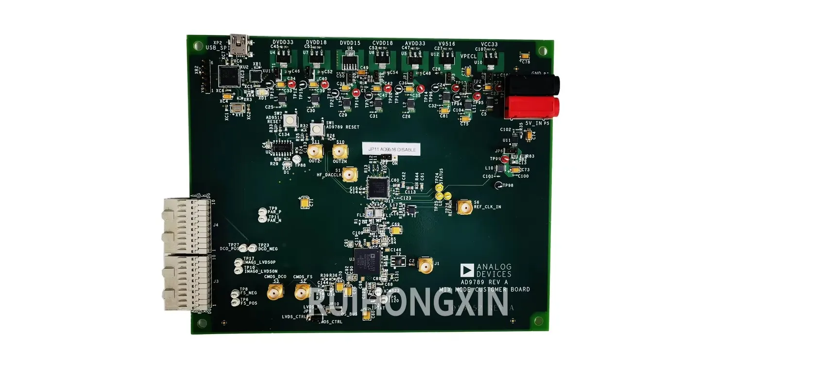 

Spot AD9789-EBZ ADI development board 2.4G sampling rate digital-to-analog converter brand new original
