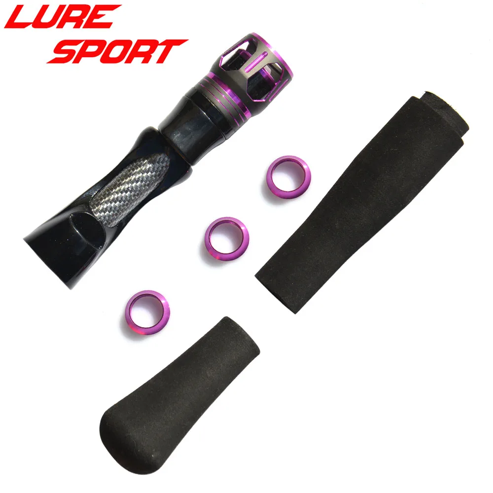 LureSport XCG uchwyt kołowrotka EVA Grip Butt Wind Check Kit wędka spinningowa elementy budowlane naprawa naprawa DIY akcesoria