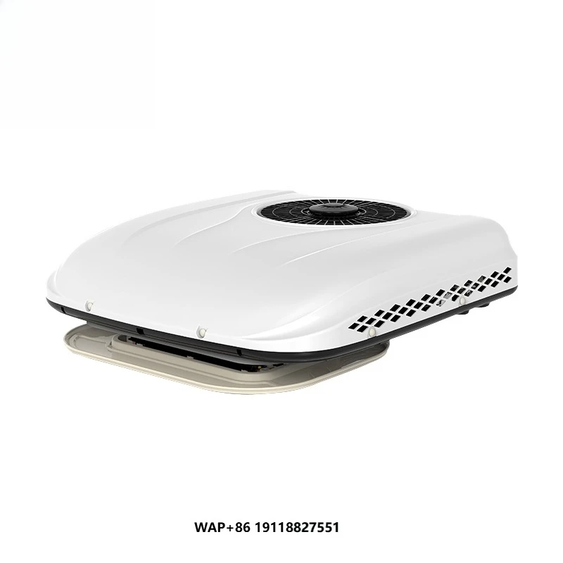 12 فولت 24 فولت نظام تكييف الهواء سقف علوي شاحنة وقوف السيارات برودة الكهربائية RV قافلة مكيف الهواء 12 فولت للشاحنات #1