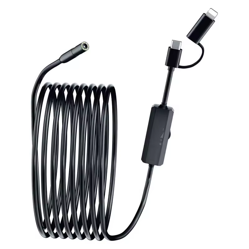 5.5/8mm Endoscope For Android Iphone&IOS Smartphone Car Pipe Automotive Boroscope Sewer Inspection Tools Endoscopy Camera Device - Image 7