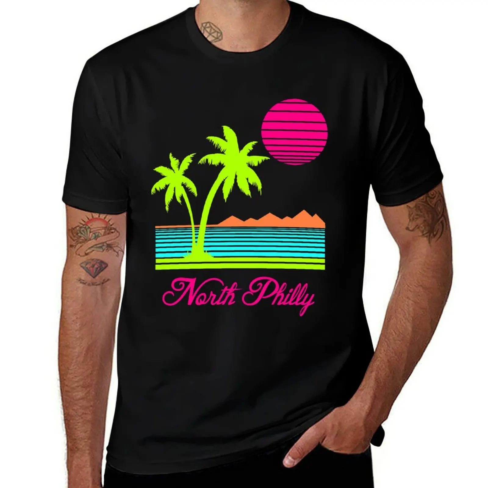 North Philly T-Shirt t shirts for man graphic funny T-Shirt