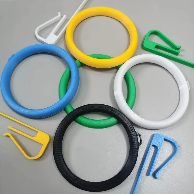 1 Set Anti-scatter Feeding Fish Tank Accessories 3D Printed Floating Aquarium Circular Feeder Ring Water-level Adaptive