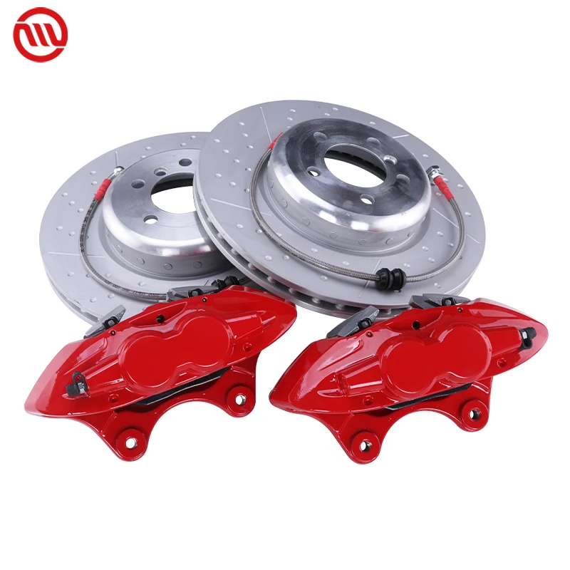 M Performance MP42 Pot Big Brake Caliper Drill Slotted Disc Rotor for BMW F30 F15 F20 G28 G30 X5 X6 325I 328I 320D 2010-2016